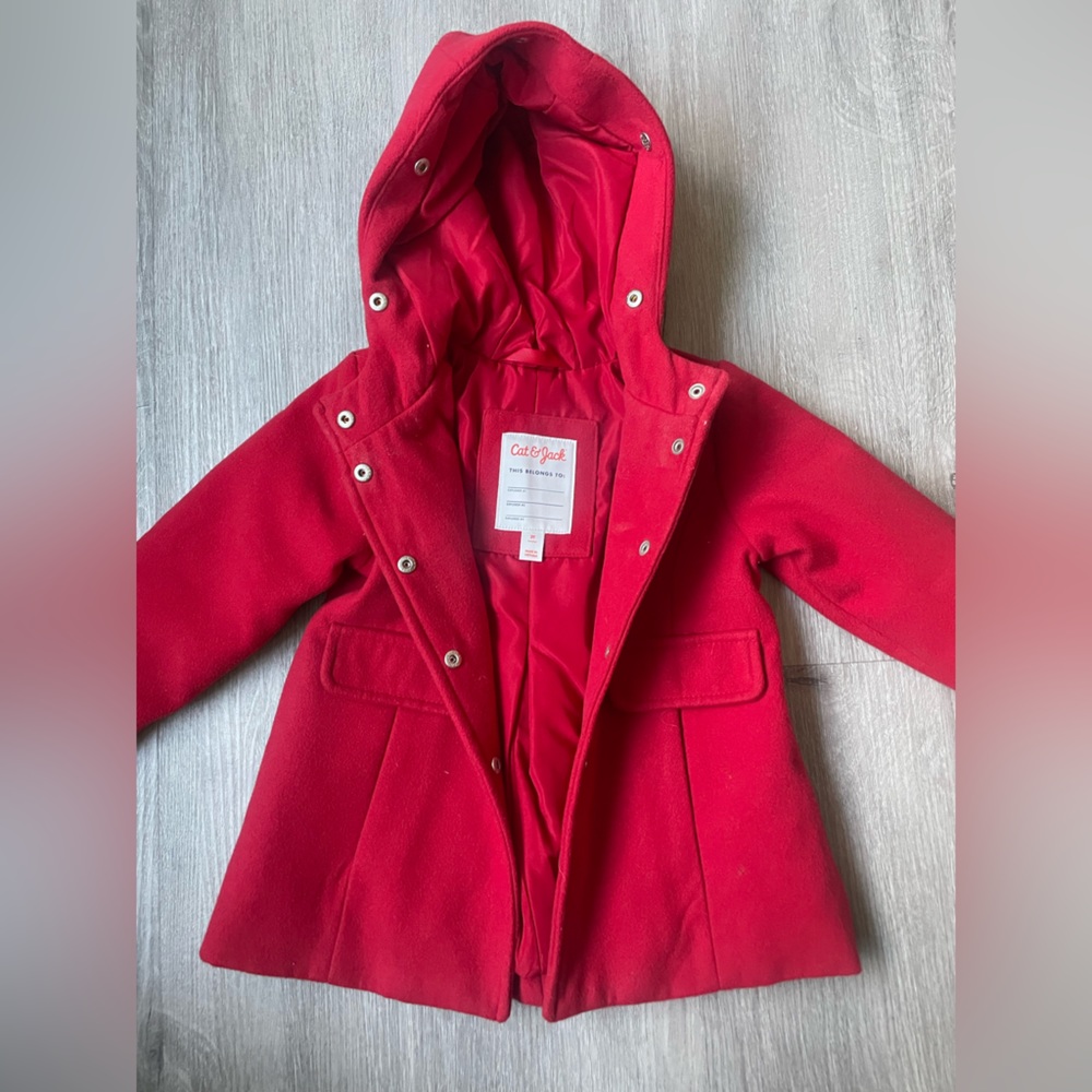 Toddler pea coat
